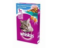 Кошачий корм Whiskas подушечки с курицей для стерилизованных котов и кошек 350г