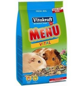 Основной корм для морских свинок menu Vitakraft 1 кг