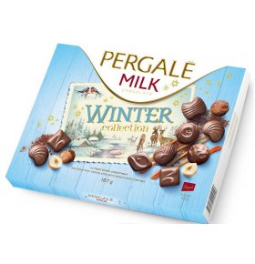 Набор конфет из молочного шоколада Pergale Winter Collection 187 г