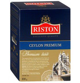 Чай черный байховый цейлонский Riston Ceylon Premium 100 г