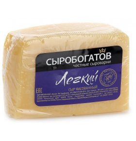 Сыр Легкий 25% вес Сыробогатов кг