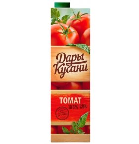 Сок томат Дары Кубани 1 л