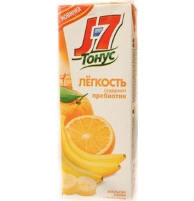 Нектар J7 Тонус апельсин банан 1,45 л