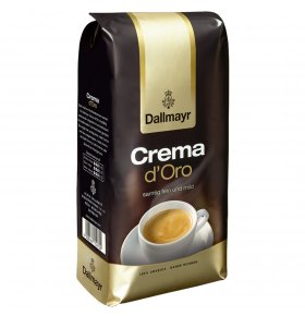 Кофе натуральный в зернах Crema D`Oro Dallmayr 1 кг