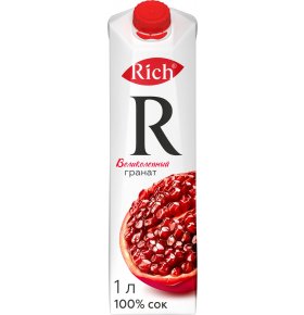 Гранатовый сок Rich 1 л