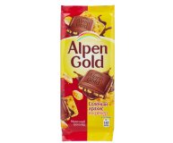 Шоколад молочный с солёным арахисом и крекером Alpen Gold 85 гр
