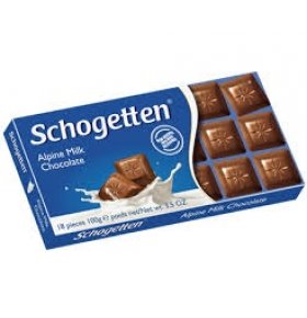 Шоколад Альпийский Молочный Schogetten 100 гр