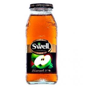 Сок яблочный осветленный Swell 0,75 л