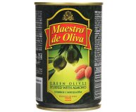 Оливки с миндалем Maestro de Oliva 300 гр