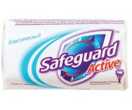 Твердое мыло Классическое белое Safeguard 90 гр