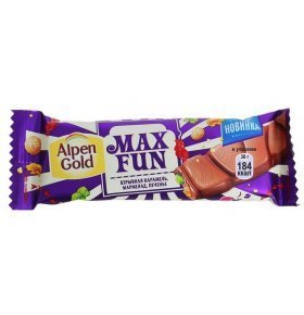 Шоколад Max Fun Alpen Gold 38 г