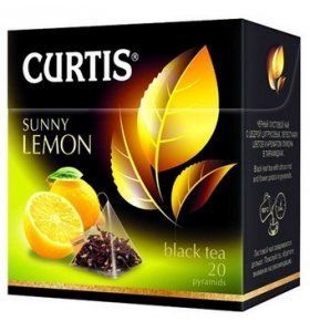 Чай черный листовой в пирамидках Curtis Earl Crey 20 шт 1,7г