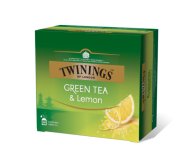 Чай Зеленый с лимоном Twinings 50 шт х 1,6 гр