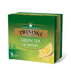 Чай Зеленый с лимоном Twinings 50 шт х 1,6 гр