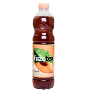 Чай холодный Fuze tea черный со вкусом персика 1,5 л