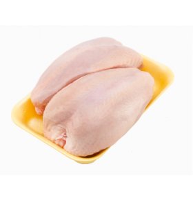Грудка цыпленка бройлера охлажденная на подложке кг