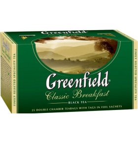Чай черный Classic Breakfast Greenfield 25 пак