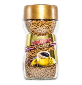 Кофе растворимый SAN D'OR Gold натуральный сублимированный 95 гр