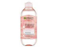 Мицеллярная Розовая вода Очищение и Сияние для тусклой и чувствительной кожи Garnier 400 мл