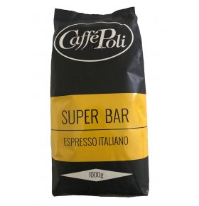 Кофе в зернах Super Bar Caffe Poli 1кг