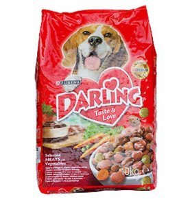 Корм сухой Darling для собак всех возрастов Мясо с овощами 10кг