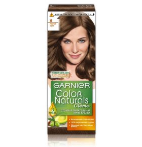 Стойкая питательная крем-краскадля волос Color Naturals оттенок 6, Лесной орех Garnier