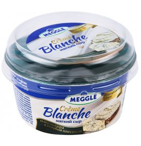 Сыр мягкий Creme Blanche с голубой плесенью 150 гр