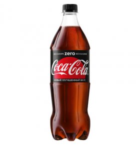 Напиток Zero Cherry сильногазированный Coca-Cola 0,9 л