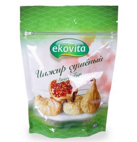 Сухофрукты инжир сушеный Ekovita 180 гр