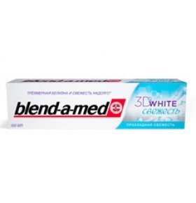 Паста зубная Blend-a-med 3D White Прохладная свежесть 100мл