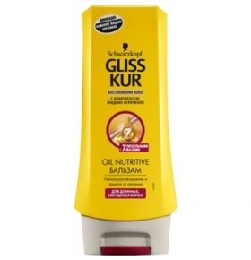 Бальзам для волос Gliss kur Oil Nutritive 200мл
