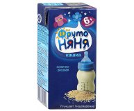 Каша жидкая молочно-рисовая с 6 месяцев ФрутоНяня 200 мл