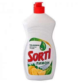 Жидкость для мытья посуды с лимоном Sorti 450 мл