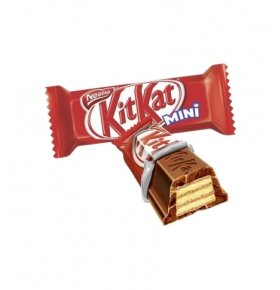 Шоколад mini молочный с хрустящей вафлей Kitkat весовые