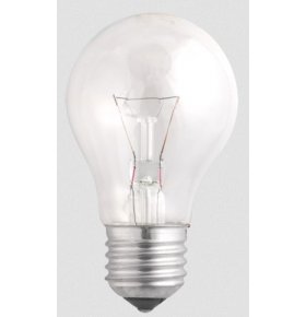 Лампа накаливания A55 240V 95W E27 прозрачная Jazzway 1 шт