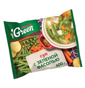 Суп с зеленой фасолью Морозко 400 гр