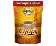 Кофе сублимированный растворимый Суаре Московская Кофейня на Паяхъ 230 гр
