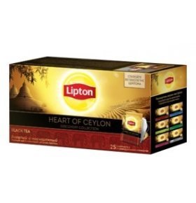 Чай Lipton Heart of Ceylon 25х2г