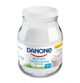 Йогурт натуральный 4% Данон 250 гр