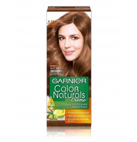 Стойкая питательная крем-краска для волос Color Naturals оттенок 6.23 Перламутровый миндаль Garnier