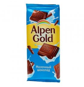 Шоколад молочный Alpen gold 90 гр