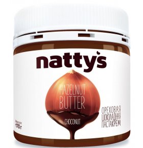 Паста-крем шоколадно-ореховая Natty's 170 гр