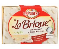 Сыр мягкий с белой плесенью La Brique 45% President 200 гр