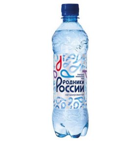 Минеральная вода негазированная Родники России 0,5 л