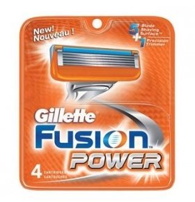Картридж Gillette Fusion Power 4шт/уп