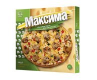 Пицца Максима с куриным мясом и грибами 410 гр