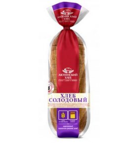 Хлеб Солодовый пшенично-ржаной нарезанной 380 г