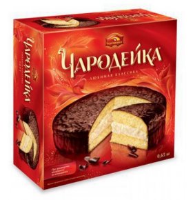 Торт Чародейка Черемушки 650 гр