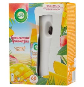 Комплект освежителя воздуха Freshmatic Сочный манго Airwick 250 мл