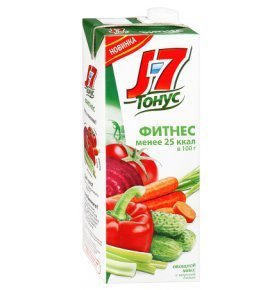 Сок J7 Тонус овощной микс 1,45 л